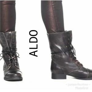 ALDO Distressed Combat Boots
